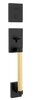 Satin Brass-US4 x Matte Black-514