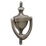 Schlage Ives Commercial 0231252U Solid Brass Door Knocker with U701 UL Viewer