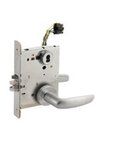 Schlage L9092JELEU 07B RX Electrically Unlocking or Locking Outside Cylinder and Outside Lever Mortise Lock with 07 Lever and B Rose without Full Size Interchangeable Core & RX Switch
