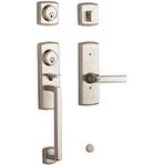 Baldwin 85385.2DCR Estate Soho Double Cylinder Two Point Handleset for Right Handed Doors