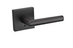 Kwikset 730MIL SQT Milan Privacy Leverset with Square Rosettes