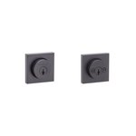 Kwikset 159 SQT SMT Halifax Contemporary Square Double Cylinder Deadbolt with SmartKey