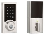 Kwikset 916CNTZW Contemporary SmartCode Electronic Deadbolt with Z-Wave Technology