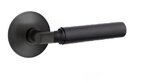 Emtek T-Bar Smooth 5057 Select Brass Full Dummy Leverset with Modern Rosette product