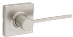 Kwikset 200LRL SQT Ladera Passage Leverset with Square Rosettes