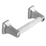 Moen 2080CH Donner Contemporary Double Post Spring Paper Holder Bright Chrome Finish