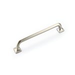 Schaub 208 Northport Pull with Square Bases 10 Inch Center to Center