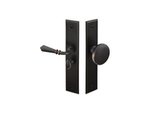 Emtek 2291 Rectangular Style Mortise Screen Door Lock - Left Handed