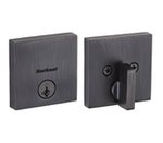 Kwikset 258 SQT SMT Downtown Contemporary Square Single Cylinder Deadbolt with SmartKey
