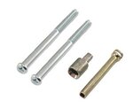 Kwikset 83022 Deadbolt Thick Door Screw Pack for Doors 2 to 2-1/4 Inches Thick - Works with 818 Series Handlesets & 258 Deadbolts