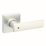 Kwikset 300BRNL SQT Breton Privacy Leverset with Square Rosettes