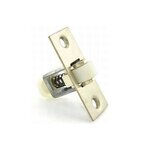 Ives 335B Solid Brass Adjustable Roller Catch with Full Lip Strike