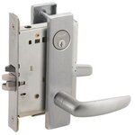 Schlage L9050P 07N Entry/Office Mortise Lock with 07 Lever and N Escutcheon