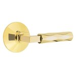 Emtek L-Square Tribeca 5057 Select Brass Full Dummy Leverset with Modern Rosette product