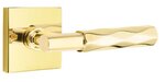 Emtek T-Bar Tribeca 5050 SD Select Brass Single Dummy Lever with Square Rosette for Right Handed Doors product