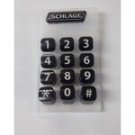 Schlage Electronic 44487247 Keypad Membrane for CO Locks