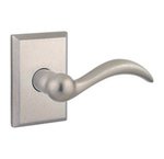 Baldwin HD.ARC.L.RSR Reserve Arch Single Dummy Left Handed Lever with Rustic Square Rosette
