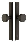 Emtek 5141 10 Inch Stretto Sandcast Rectangular Narrow Trim Passage Set