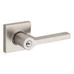 Baldwin 5285.LENT Estate Square Keyed Entry Leverset with Emergency Exit Function for Left Handed Doors