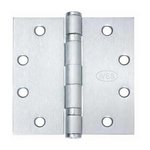 Ives 5BB1 4.5 Inch x 4 Inch Ball Bearing Steel Hinge with Square Corners (Sold Each)
