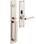 Baldwin 6976.LDBL Estate Minneapolis Double Cylinder Mortise Handleset for Left Handed Doors