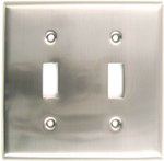 Rusticware 785 Double Toggle Switch Plate