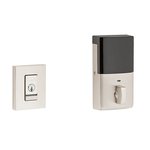Baldwin 8220.B Estate Evolved Electronic Contemporary Single Cylinder Deadbolt for 2-1/8 Inch Bore Hole