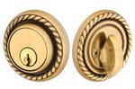 Emtek 8464 Solid Brass Rope Single Cylinder Deadbolt