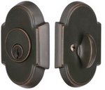 Emtek 8466 #8 Solid Brass Single Cylinder Deadbolt