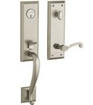 Baldwin 85355.LENT Estate Stonegate Single Cylinder Handleset for Left Handed Doors