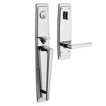 Baldwin 85397.RENT Estate Palm Springs Full Escutcheon Single Cylinder Handleset for Right Handed Doors