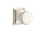 Emtek Laurent 8561 SD Single Dummy Knob with Wilshire Rosette