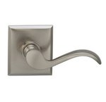 Omnia 895RTPR Privacy Leverset with Rectangular Rosette From the Prodigy Collection