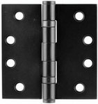 Emtek 96415 4-1/2 Inch x 4-1/2 Inch Ball Bearing Solid Brass Hinge with Square Corners (Sold in Pairs)