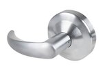 Schlage ND25D-OME Omega Exit Door Lever Set with Exterior Blank Plate