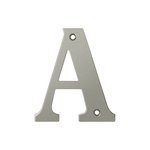 Deltana RL4A Solid Brass 4 Inch House Letter &quot;A&quot;