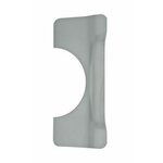 Don-Jo BLP207 3-1/4" x 7" Blank Latch Protector for Key in Lever Locks with up to 3-3/4" Escutcheon