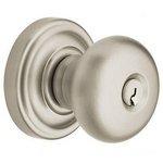 Baldwin 5205.ENTR Estate Classic Keyed Entry Knobset with Emergency Exit Function