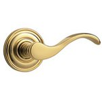 Baldwin 5455V.LDM Estate Wave Single Dummy Left Handed Lever