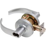 Dexter Commercial C2000ENTRC SFIC Entry / Office Grade 2 Curved Lever Non Clutching Cylindrical Lock with Small Format IC Prep