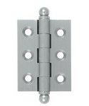 Deltana CH2015U Solid Brass 2 Inch x 1-1/2 Inch Full Mortise Cabinet Hinge (Sold in Pairs)