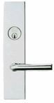 Omnia 12368AC Double Cylinder Mortise Entry Set