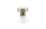 Emtek 97223 Solid Brass Button Tip For 3-1/2 Inch x 3-1/2 Inch Solid Brass Residential Duty Hinges