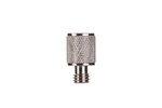 Emtek 97253 Solid Brass Knurled Tip Hinge Finial for 3-1/2 Inch x 3-1/2 Inch Solid Brass Residential Duty Hinges