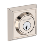 Baldwin DC.CHD Reserve Chamfered Square Double Cylinder Deadbolt