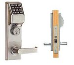 Alarm Lock DL3500DB Reversible Deadbolt Digital Mortise Lock with Straight Lever