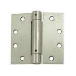 Deltana DSH45 Single Action 4-1/2 Inch x 4-1/2 Inch Steel Spring Hinge with Square Corners (Sold Each)
