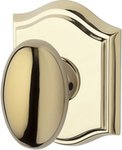 Baldwin FD.ELL.TAR Reserve Ellipse Full Dummy Knobset with Traditional Arch Rosette
