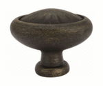 Emtek 86093 Tuscany Bronze Egg Cabinet Knob 1 Inch Diameter