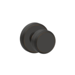 Schlage F170BWE/GSN Bowery Single Dummy Knob with Greyson Decorative Rosette